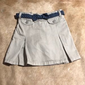 Girls school skort